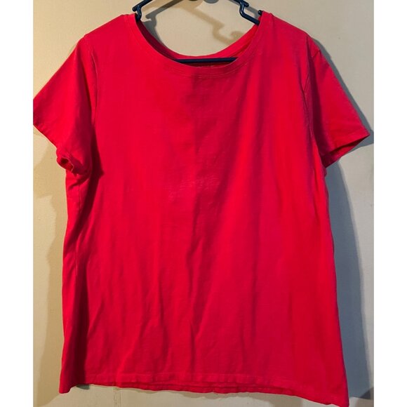 JMS Womens Red Short Sleeve T-Shirt IX/IXG (16W) - Picture 1 of 2
